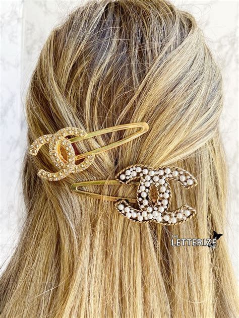 chanel hair clip fake|chanel hair clip vintage.